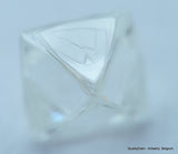 E Flawless, top end gemstone full white natural diamond out from a diamond mine