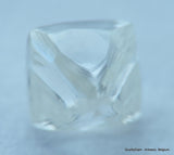 E Flawless, top end gemstone full white natural diamond out from a diamond mine