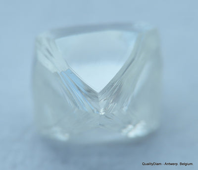 E Flawless, top end gemstone full white natural diamond out from a diamond mine