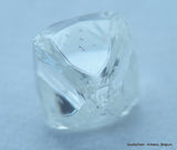 D VVS1 beautiful diamond out from a diamond mine. High quality natural diamond