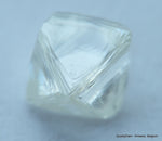 G Flawless Clean White 0.87 Carat Rough Diamond Natural, Genuine Diamond Uncut