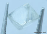 E VVS2 0.97 Carat Gem Diamond Natural Uncut Real Diamond Out From Diamond Mine