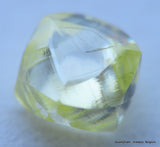 Beautiful diamond intense fancy yellow rare natural diamond mackle