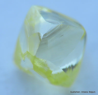 Beautiful diamond intense fancy yellow rare natural diamond mackle