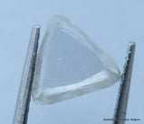 1.19 CARAT F VS1 BEAUTIFUL TRIANGLE SHAPE NATURAL DIAMOND UNCUT DIAMOND GEMSTONE