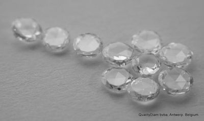 rose cut diamonds