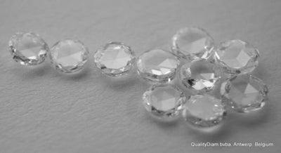 rose cut diamonds